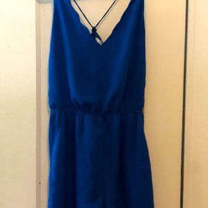 Elegant Blue Women's Jumpsuit